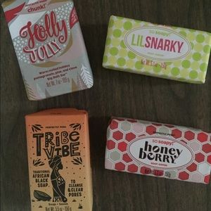 Posh chunk soap bars